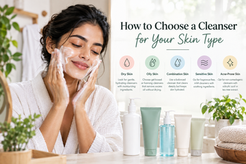 How to choose a cleanser for dry, oily, combination, sensitive, and acne-prone skin