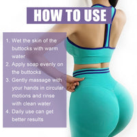 Smoothing And Brightening Soap For Butt Lift, Clear Skin, Beautify Hips, Tighten Muscles And Create Plump Hips