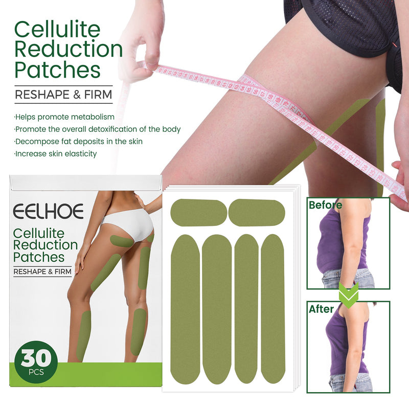 EELHOE Wormwood Leg Patch To Tighten Abdominal Firming Fat Thigh Muscle Toning Body For Lazy Body Toning Leg Patch