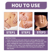 Purple Leaf Slimming Cream Body Shaping And Firming Skin Small Waist Slim Curves Body Slimming Moisturizer