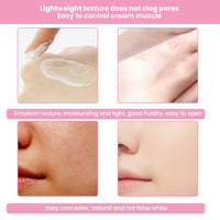 3-In-1 No Makeup Cream Bare Base No Fake White Moisturizing Beauty, Concealer And Brightening Skin Cream