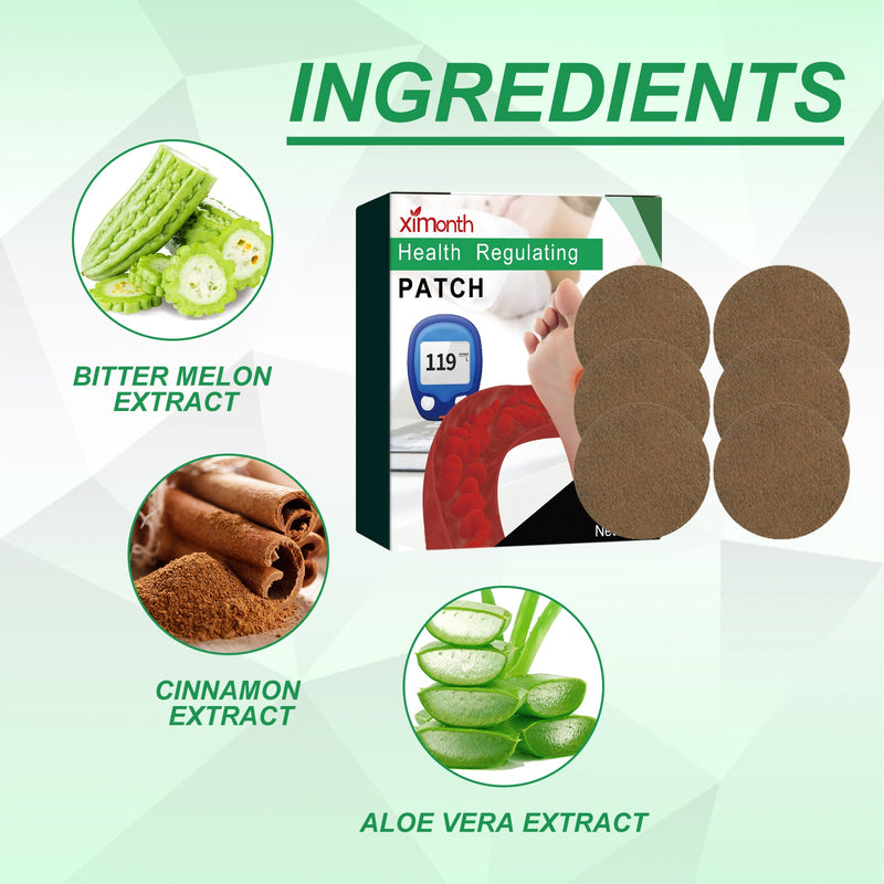 Health Regulating Patch, Ease Dizziness Eye Relaxation Slimming Body Toning Frequent Urination Body Discomfort Patch