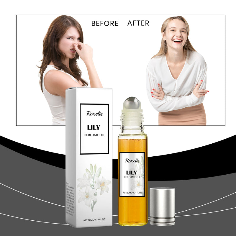 Ladies Pheromone Ball Lily Perfume, Mild And Long-Lasting Fresh Fragrance Portable Fragrance