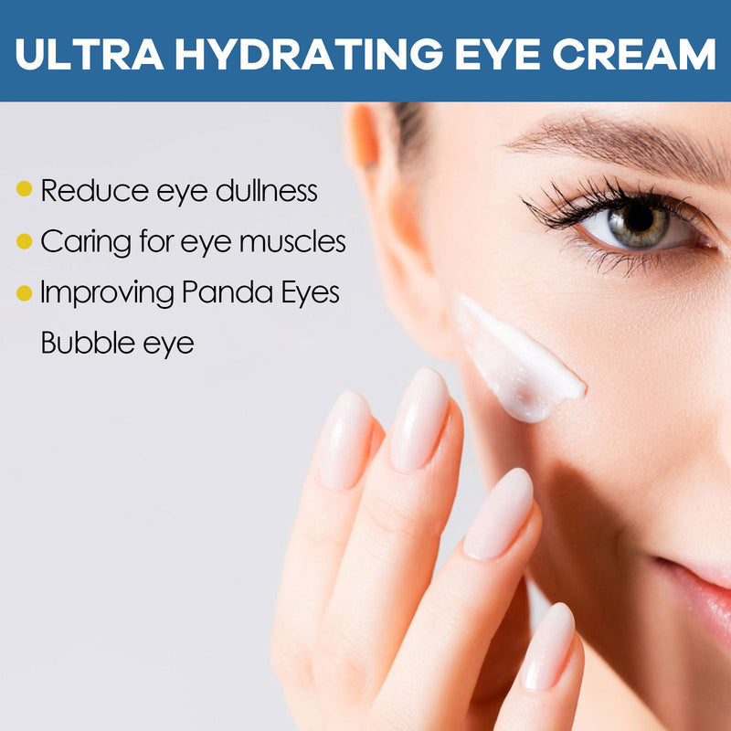 Eye Care Cream Reduces Fine Lines, Hydrates, Moisturizes And Brightens The Skin Around The Eyes