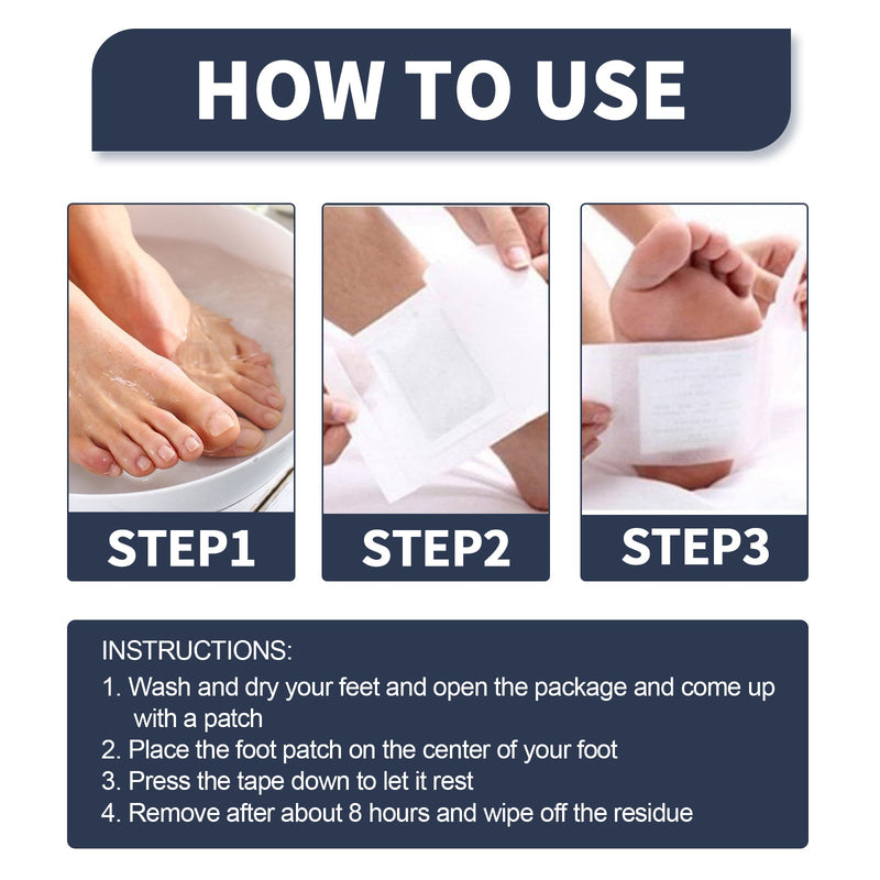 Ginger Foot Stickers, Slimming Toning And Firming Body And Foot Treatment Stickers