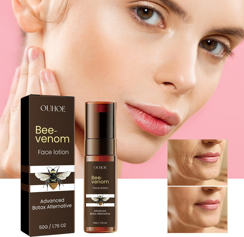 Bee-Venom Face Lotion, Fade Fine Neck Lines Around The Eyes Moist Firming Skin Filling Water Anti Aging