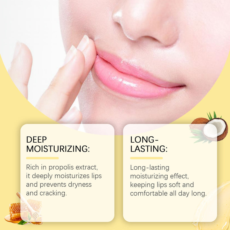 Honey Nourishing Lip Balm Deeply Nourishes Soft Lips And Skin Lightening Lip Lines And Preventing Dry Cracks