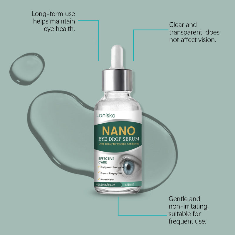 Laniska Soothing Eye Drops, Relieve Eye Discomfort, Gently Moisturize And Improve Dryness. Daily Eye Care