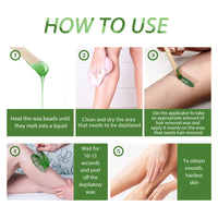 Gentle Hair Removal, Armpit Full Body Gentle Hair Removal Does Not Irritate The Skin Fine Smooth Hair Removal Wax