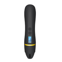 Home ultrasonic cannon beauty device black gold cannon creates facial line import and fading machine