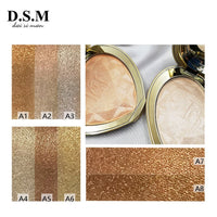 D.S.M Professional Highlighter Makeup Face Powder Highlighting Concealer Cosmetics Eyes Glow Kit Palette Bronzer and Highlighter