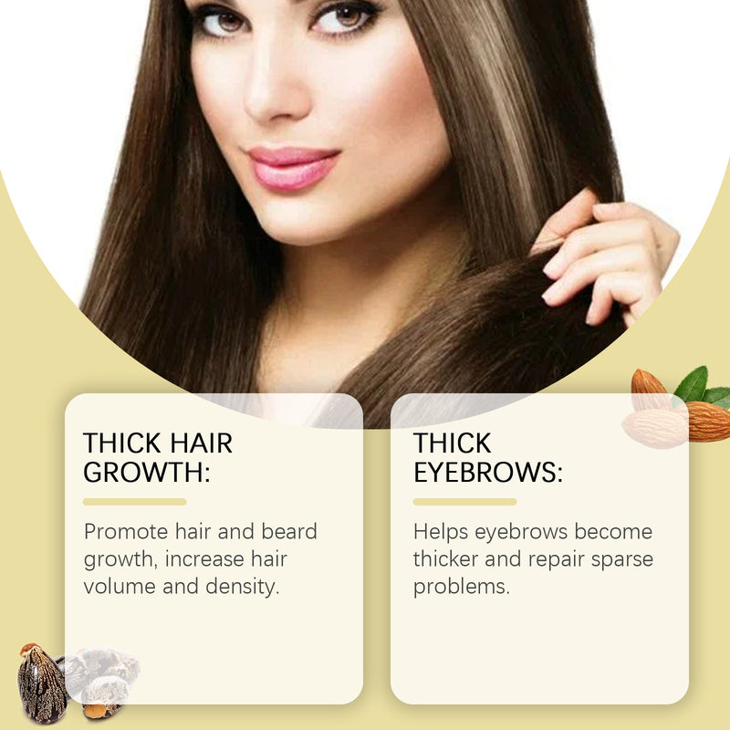 West&Month Hair Care Castor Oil, Nourishing Hair, Eyelashes And Eyebrows Multi-In-One Care Oil