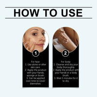 zephoco Long Duration Concealer For Dark Skin, Tone Sheer Sheer Matte Natural Anti-Rub And Make-Up Daily Concealer