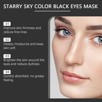 EELHOE Star Plus Black Eye Mask Hydrates And Moisturizes The Skin Around The Eyes