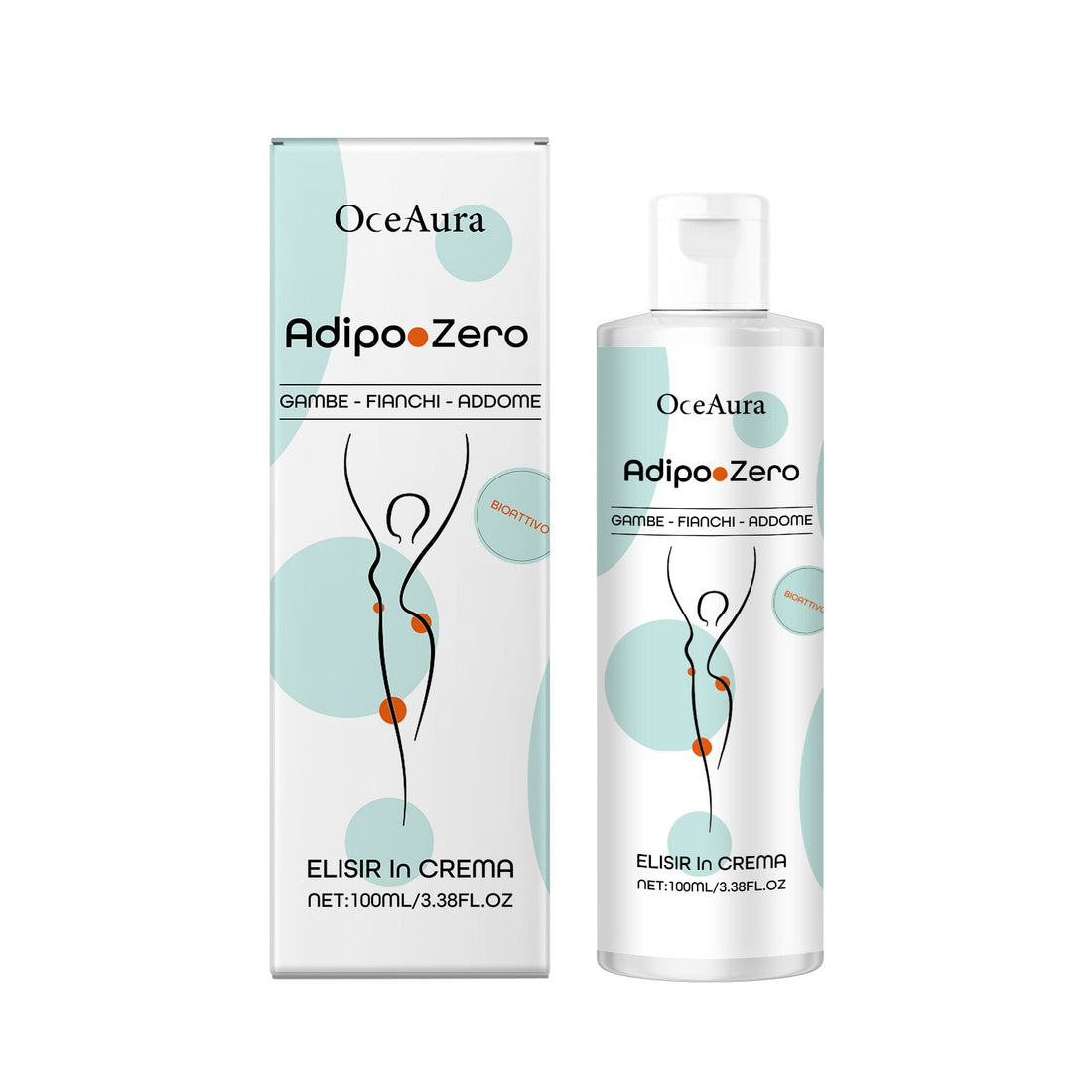 OceAura Body Care Cream Gentle Moisturizing Light Treatment All Over The Skin Nourishing Firming Massage Cream