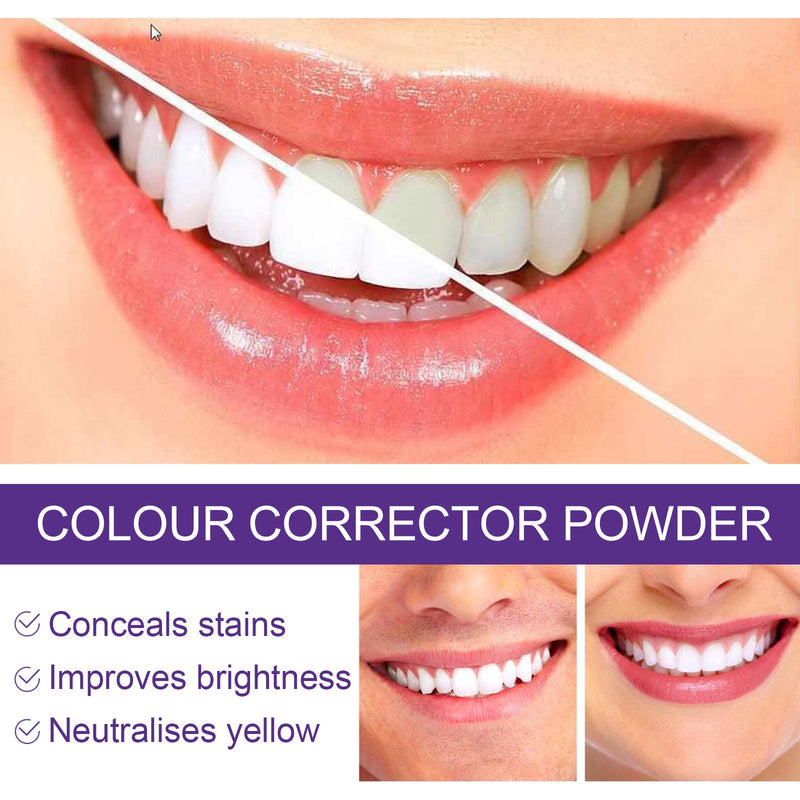 EELHOE v34 Whitening Powder, Cleaning Stains Freshening Breath And Brightening White Teeth Cleaning Powder