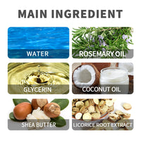 West&Month Strengthening Roll On Hair Essential Oil, Scalp Massage Moisturizing Hair Roots Thickening Hair Care Ball Essential Oil