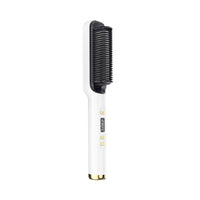 Straight Hair Comb, Lcd, Household Negative Ion Lazy Person Curling Stick, Dual Purpose Hair Salon, Electric Hair Straightener
