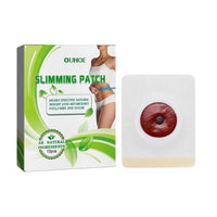 OUHOE Herbal Slimming Belly Button Patch, Body Toning Thigh Firming Body Beauty With Magnetic Belly Button Patch