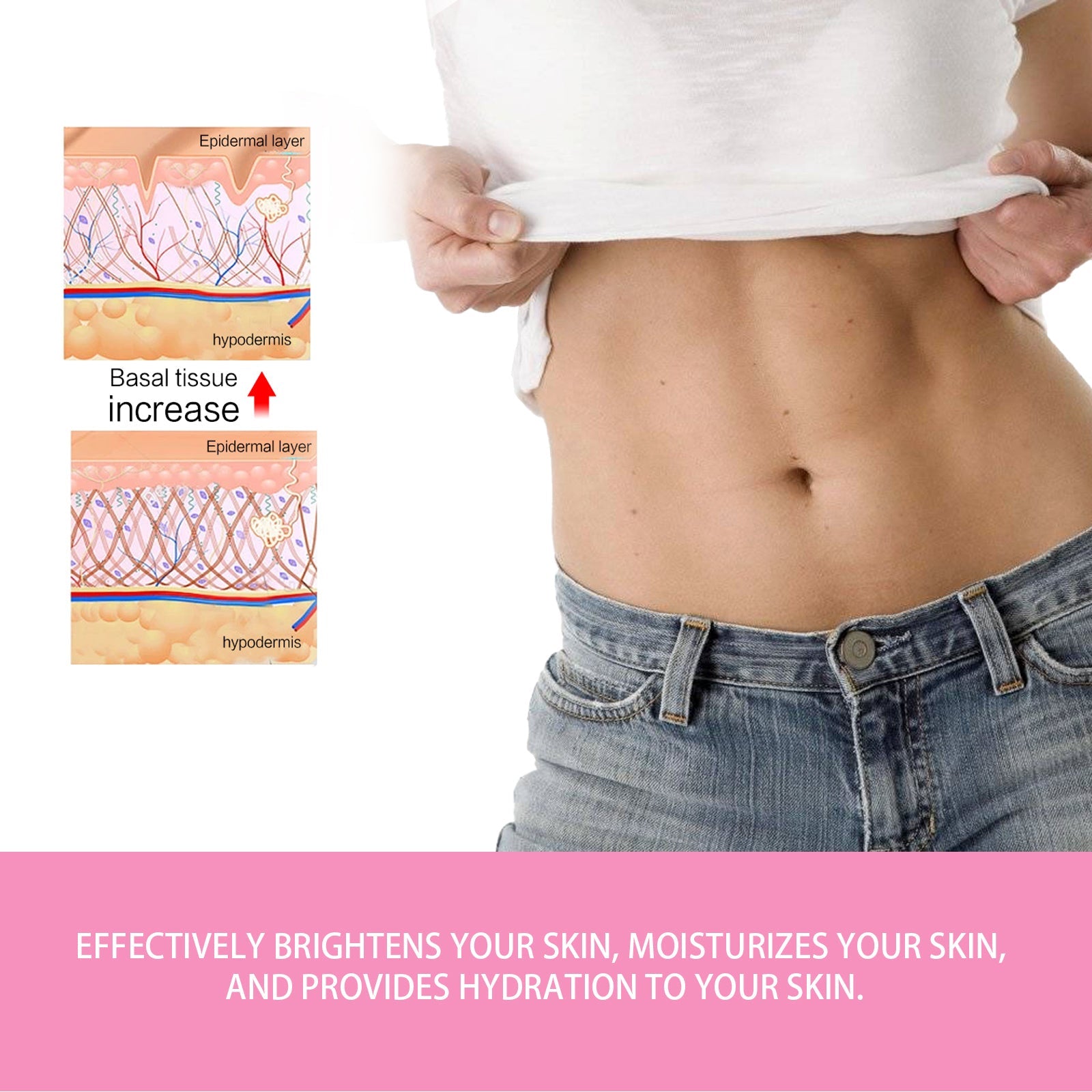 Moisturizing And Firming Cream, Smooth Skin Hydrating Moisturizing Firming Skin Massage Care Body Cream