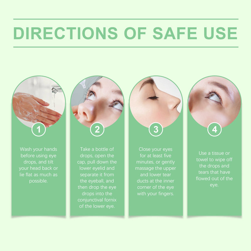 Ximonth Eye Care Drops Refreshing Hydrating Care Portable Daily Eye Care Drops