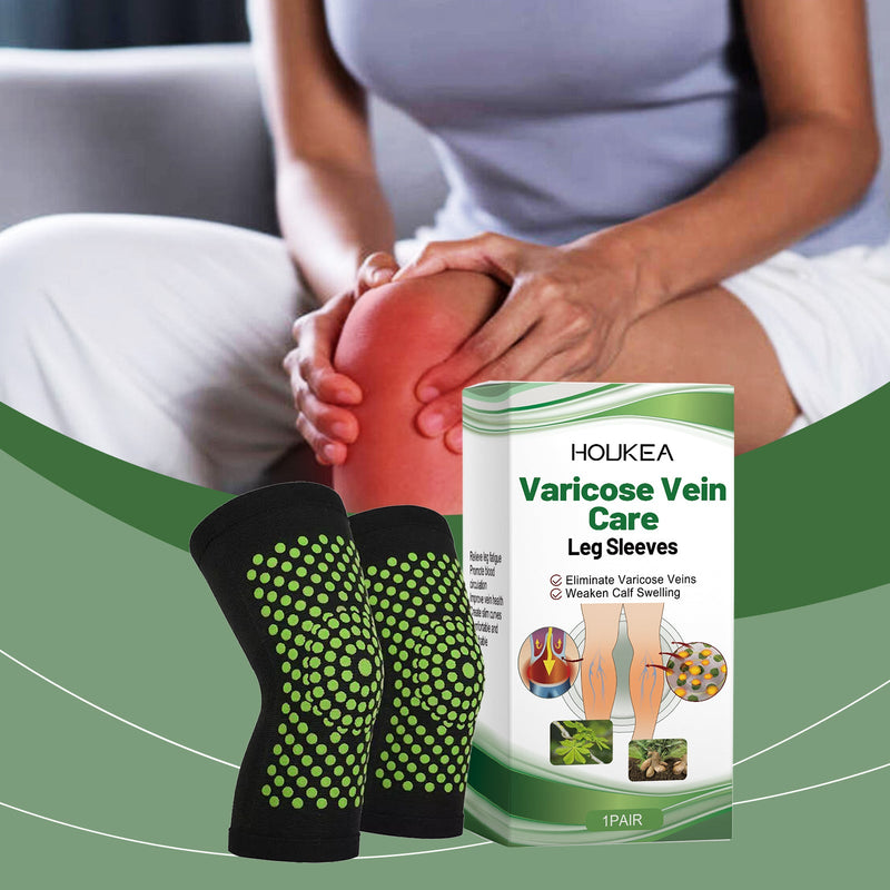 Houkea Body Care Leg Cover Relieves Knee Discomfort Leg Brace Daily Massage Treatment Leg Cover