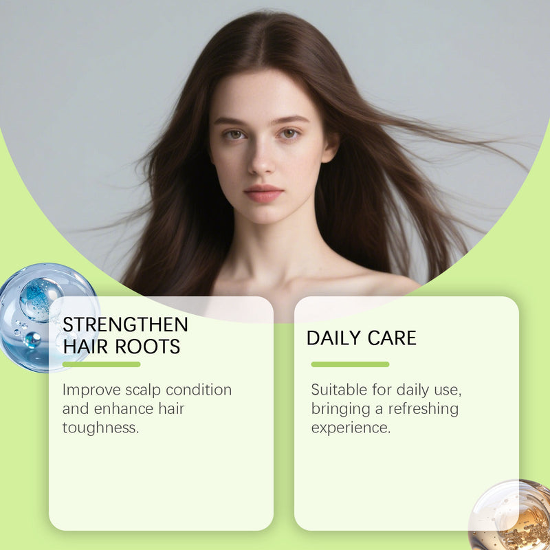 Hair Care Roller Serum for Smooth and Shiny Hair Nourishment and Daily Scalp Care