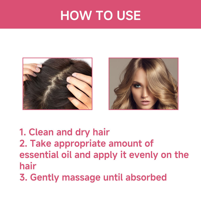 Lavender Oil Traction, Repair And Moisturize Dry And Restless Hair Tail Hair Strong And Solid Hair Care Essential Oil