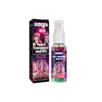 EELHOE Party Temporary Hair Dye, Disposable Party Glitter Hair Color Fast And Easy Color Without Damaging Hair