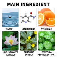 EELHOE Vitamin C Brightening Toner Lightening Acne Marks Refreshing Moisturizing Firming Whitening Water