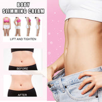 EELHOE Body Slimming Cream, Massaging Sculpting Firming Nourishing Tender Skin Slim Body Cream