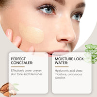 Warm Change Concealer Foundation Naturally Moisturizes Face With A Light And Long-Lasting Moisturizing Foundation