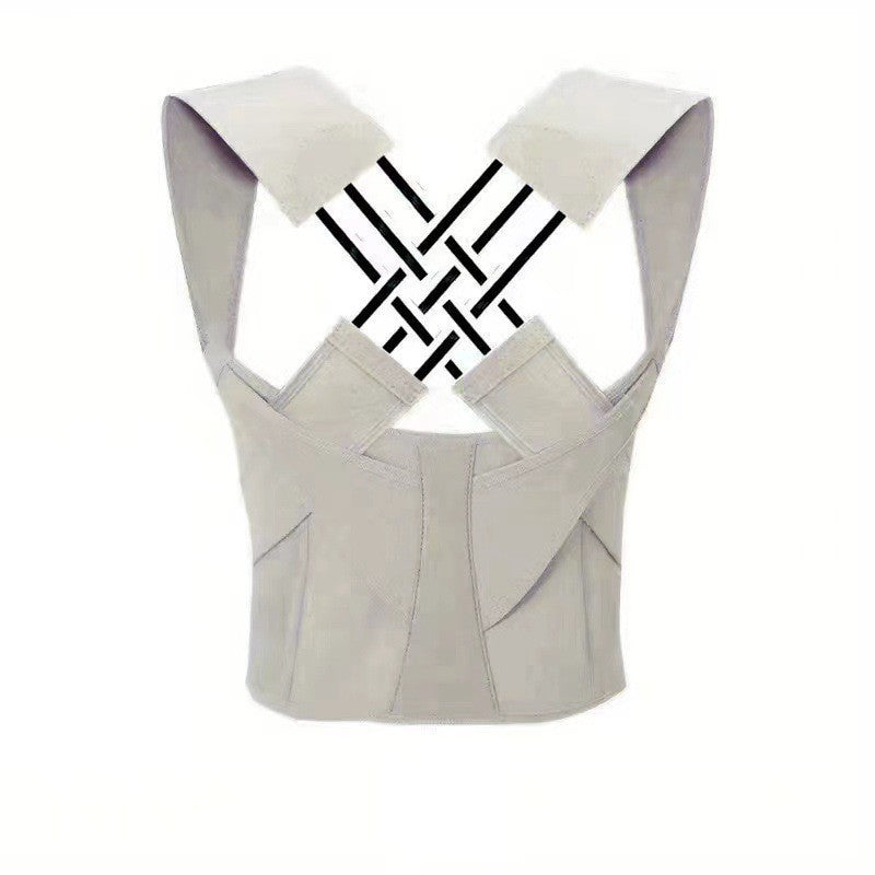 Posture Corrector for Men and Women, Invisible Shoulder Opening Back Support Belt, Anti-Slouching Posture Brace, Back Alignment Belt