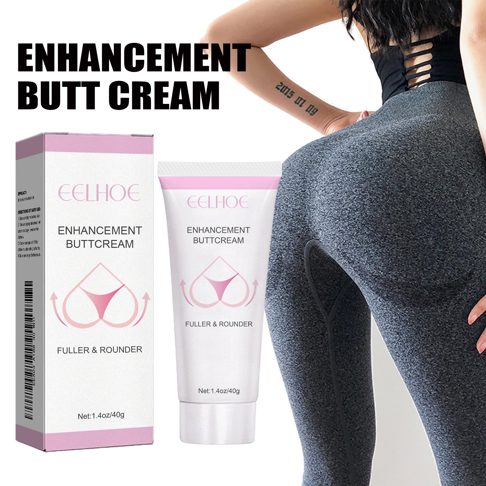Backside Volumizing Cream, Backside Massage Firming And Firming Skin With Peach Backside Volumizing Cream