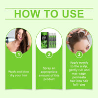 Hair Growth Serums, Hair Anti-Drop Liquid Hairline Thick Hair Herbal Essential Oil