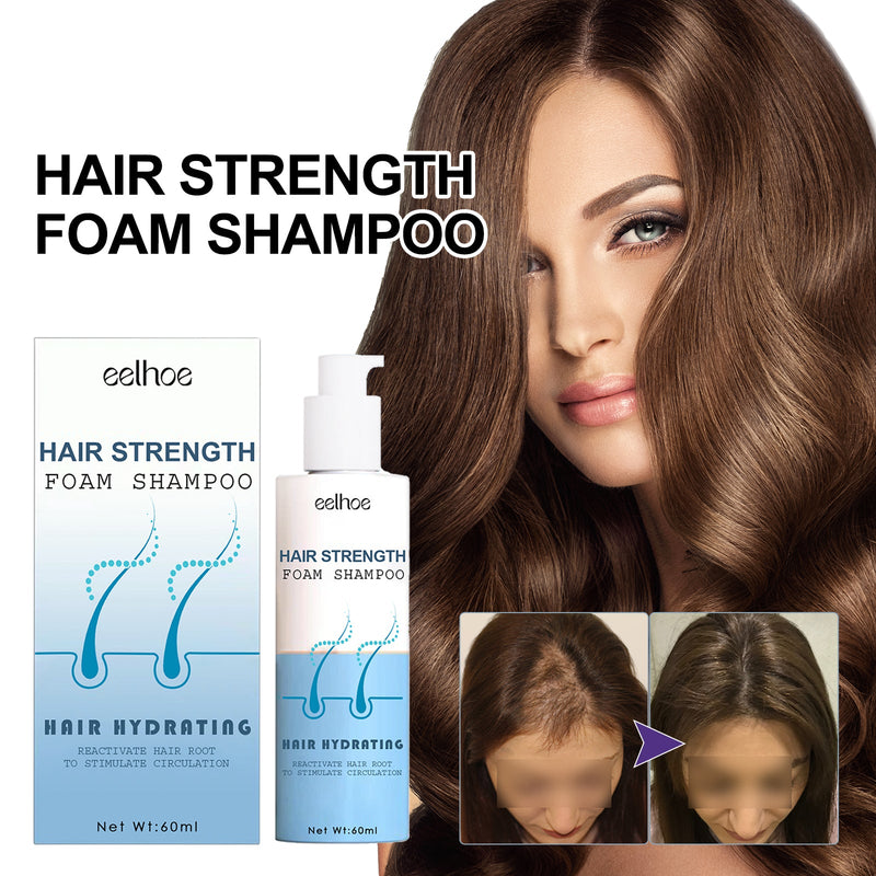 Dense Hair Foam Shampoo, Clean Scalp, Moisturize And Thicken Hair, Solid Hair, Fluffy And Smooth Shampoo