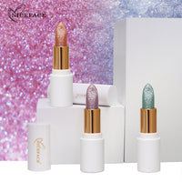 NICEFACE Charming Color-Changing Lipstick Bling Bling Slightly Flashing Warm Moisturizing Lipstick Waterproof And Not Easy To Fade