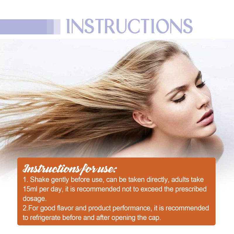 Dense Hair Supplement, Moisturizes Hair Roots, Strengthens Hair, Softens Hair And Prevents Hair Loss
