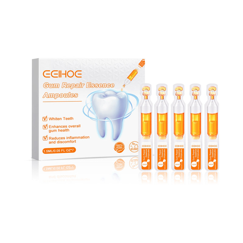 EELHOE Tooth Repair Essence, Cleaning Teeth Stains Tartar Care Gums Oral Care Essence