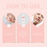 Hoygi Nicotinamide Rose Moisturizing Spray, Gentle Moisturizing Facial Skin Daily Skin Care Wet Compress Spray
