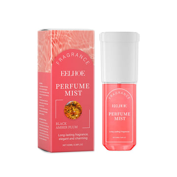 EELHOE Amber Plum Body Perfume Spray, Light Fragrance Soft Fragrance With Natural Fresh And Not Greasy Light Fragrance