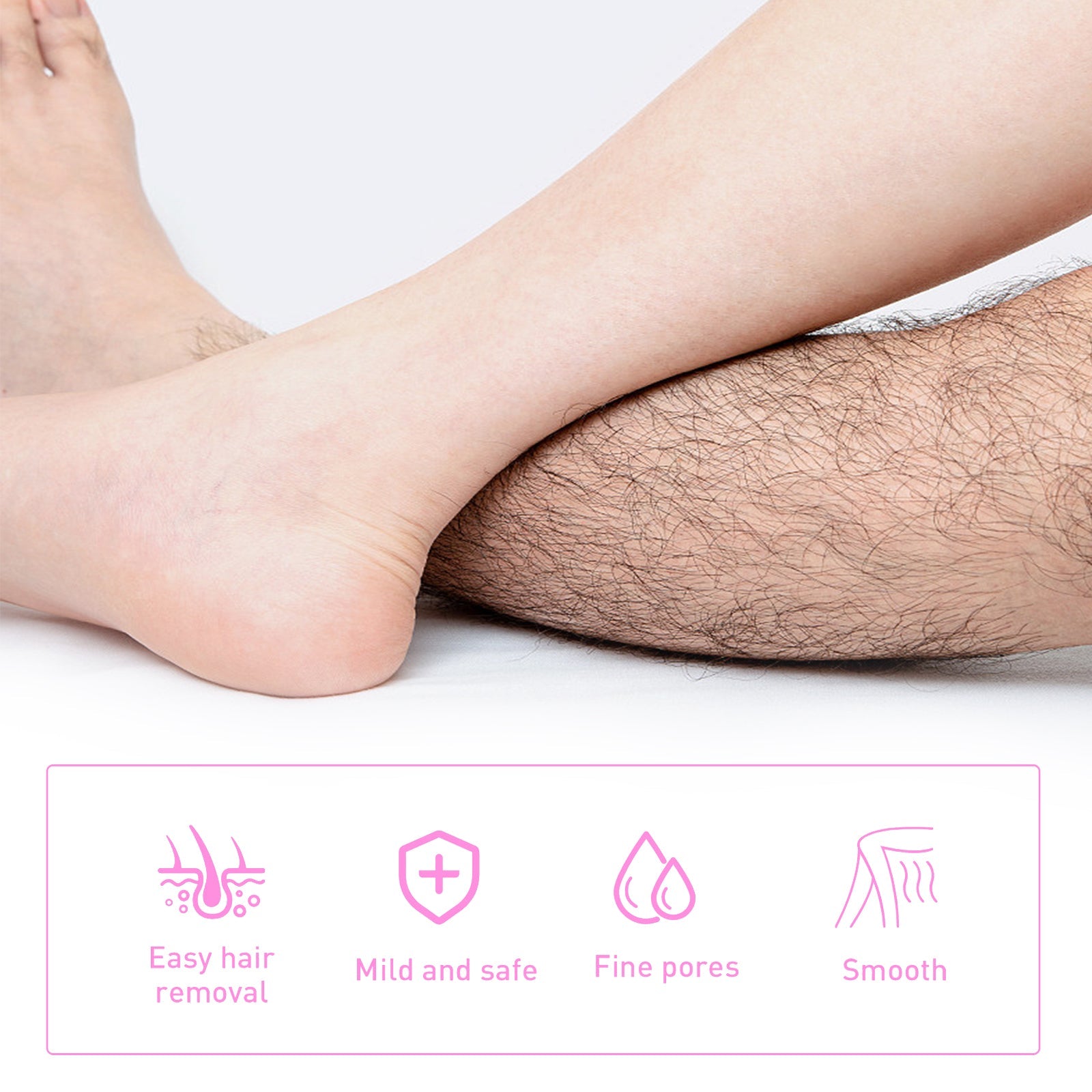 Oceaura Hair Removal Spray Gentle Painless Hair Removal Mousse Spray Underarm Hair Hands Hair Legs Hair Whole Body Hair Removal Spray