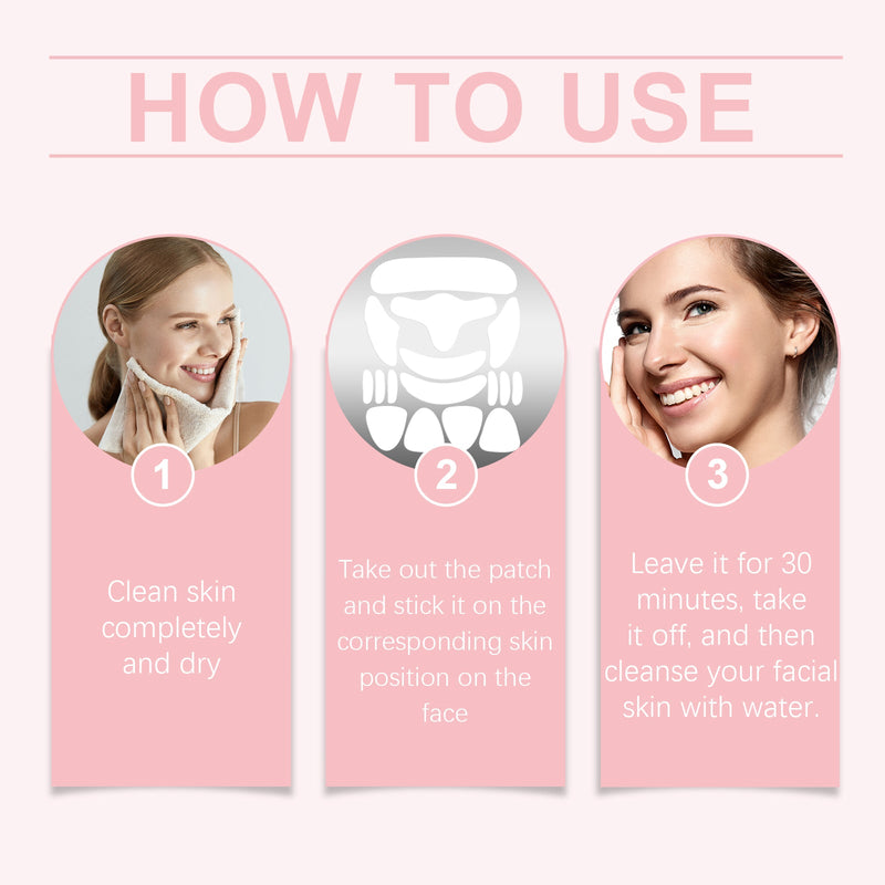 Facial Care Patch, Delicate Skin, Improve Skin Quality, Moisturizing And Hydrating Daily Care Patch