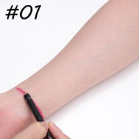 NICEFACE 12 Color Lip Liner Nude Color Modification Is Not Easy To Fade Lip Liner Matte Velvet Lipstick Lip Pencil