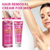 Hair Removal Cream For Mrs, Full Body Underarm Gentle Hair Removal Without Irritation Refreshing Moisturizing Smooth Hair Removal Cream