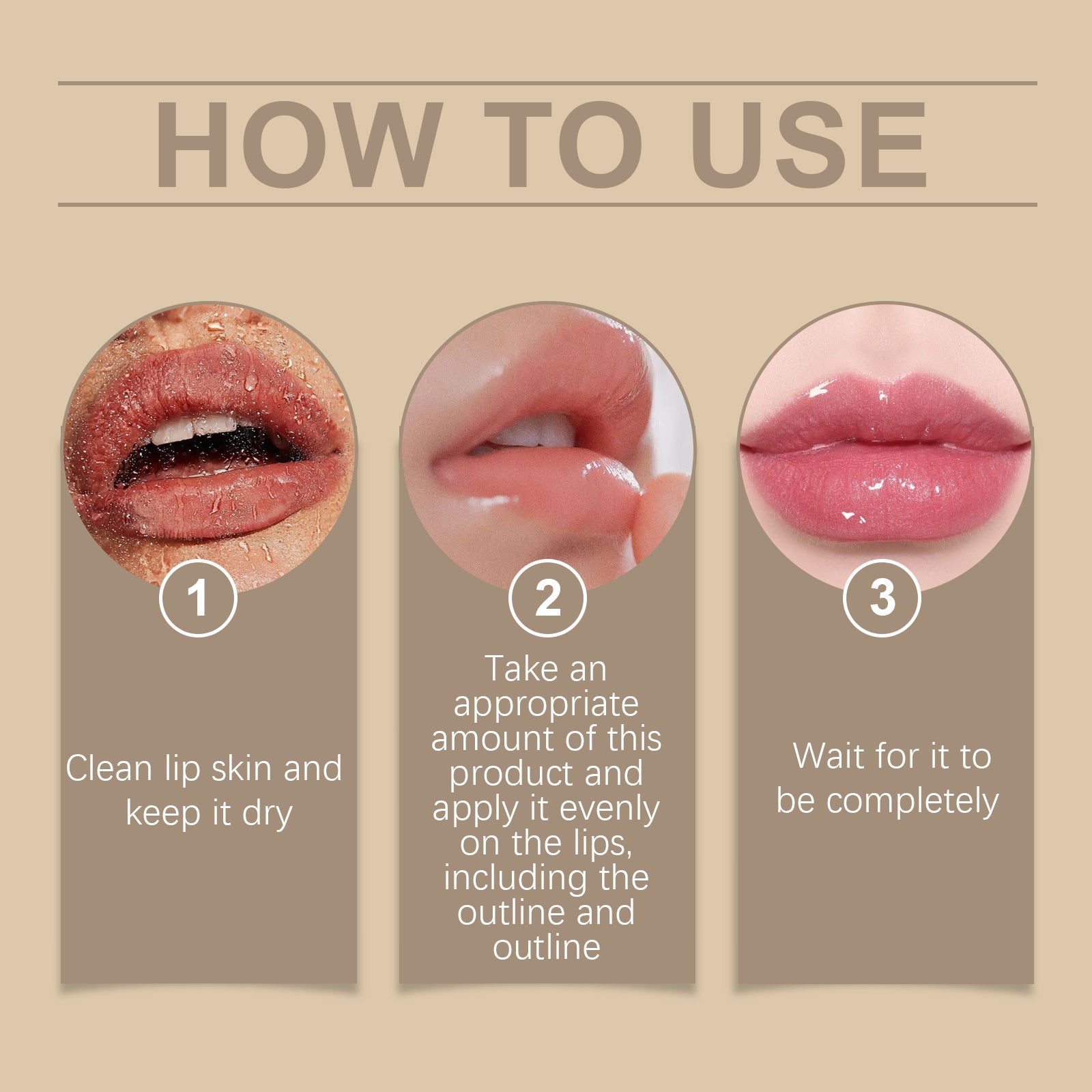 Lip Area Serum, Hydrating, Moisturizing, Smoothing And Moisturizing Lip Care Serum