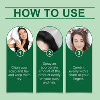 Hoegoa Rosemary Hair Care Spray, For Scalp Pores For Men And Women Moisturizing Hair Care Nutrient Solution