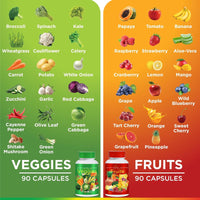 Fruits and Vegetables capsules