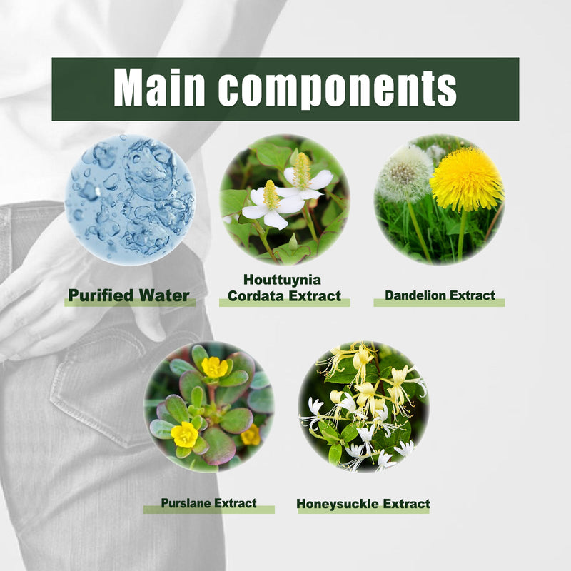 Herbal Hemorrhoid Relief Spray To Relieve Perianal Itching And Swelling Discomfort Herbal Serum Perianal Gentle Treatment