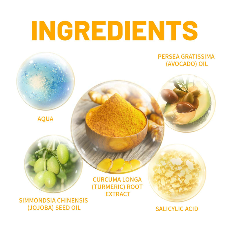 EELHOE Turmeric Whitening Cleanser - Deep Cleansing Refreshing Makeup Remover